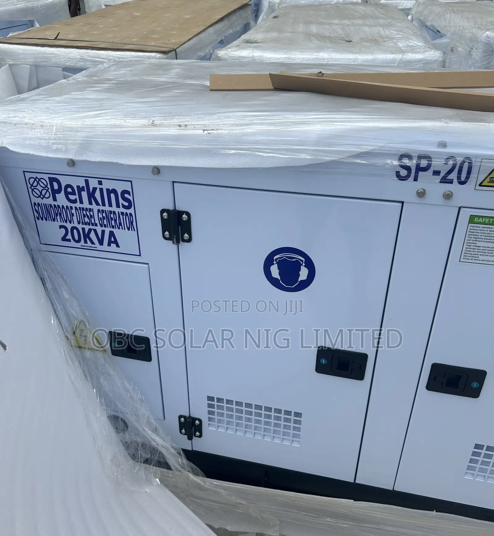 20kva Perkins Soundproof Generator – Compact Size, Powerful Output