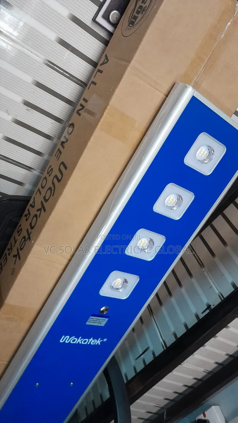  Wakatek All-in-One Ay Solar Street Light