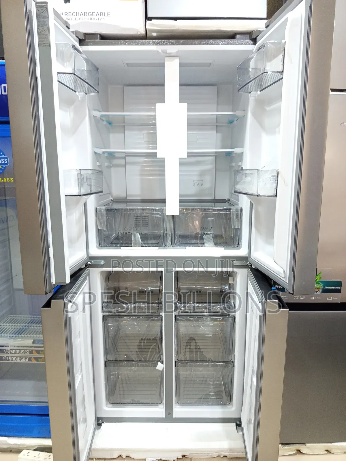Hisense Smart Inverter Refrigerator 392 Litres, Maximum Energy Saver!