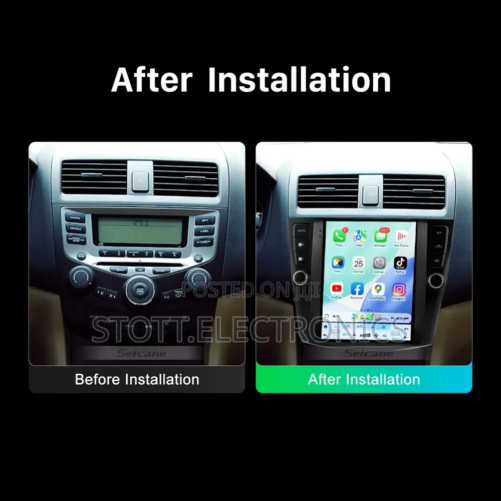 Honda Accord 2003-07 Car Android Navigation System Tesla