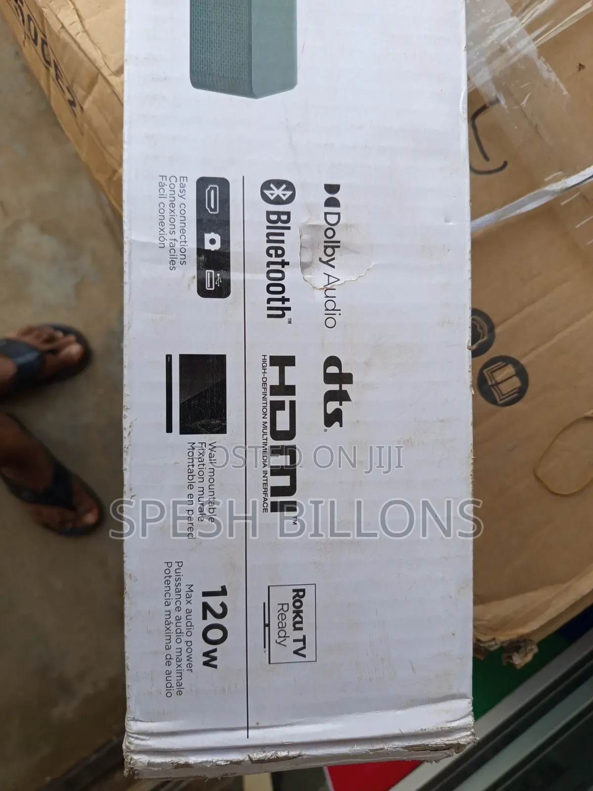Hisense Original Soundbar 120watts, Excellent Magic Sound Bass 100%