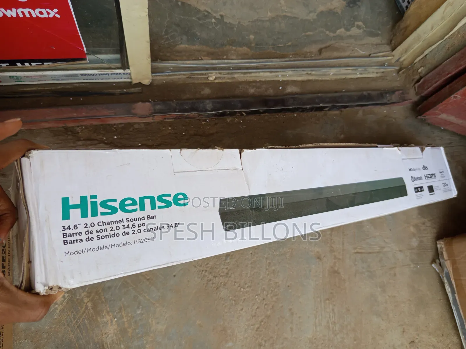 Hisense Original Soundbar 120watts, Excellent Magic Sound Bass 100%