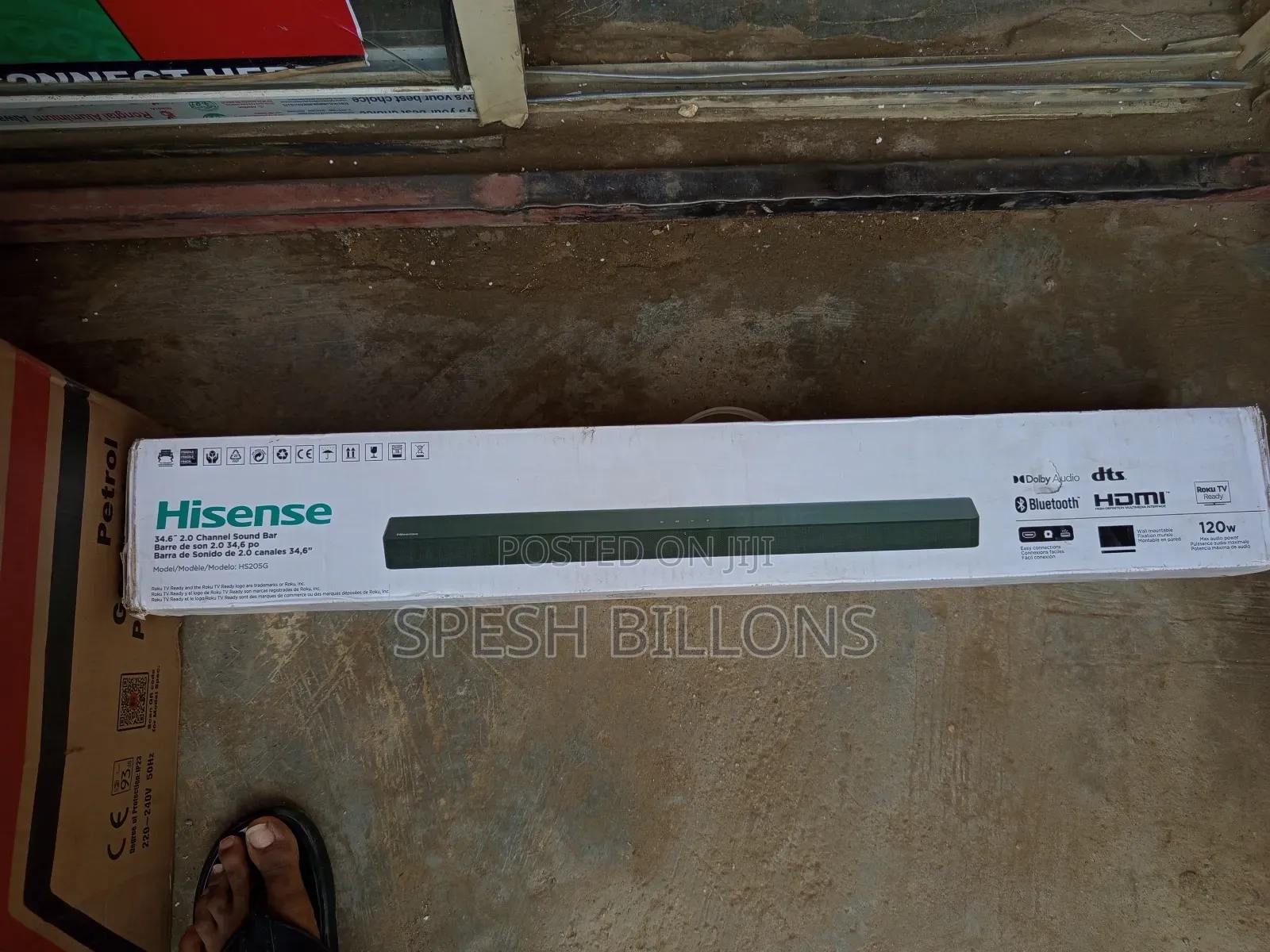 Hisense Original Soundbar 120watts, Excellent Magic Sound Bass 100%