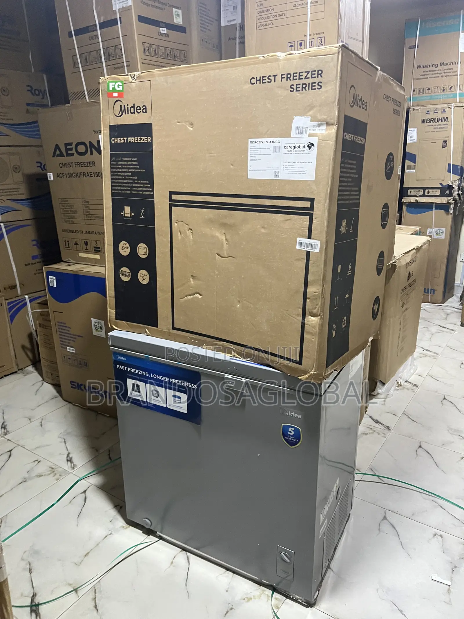 Midea Chest Freezer 197l Mdrc277fzg43ngg – Heavy Duty Chest Freezer