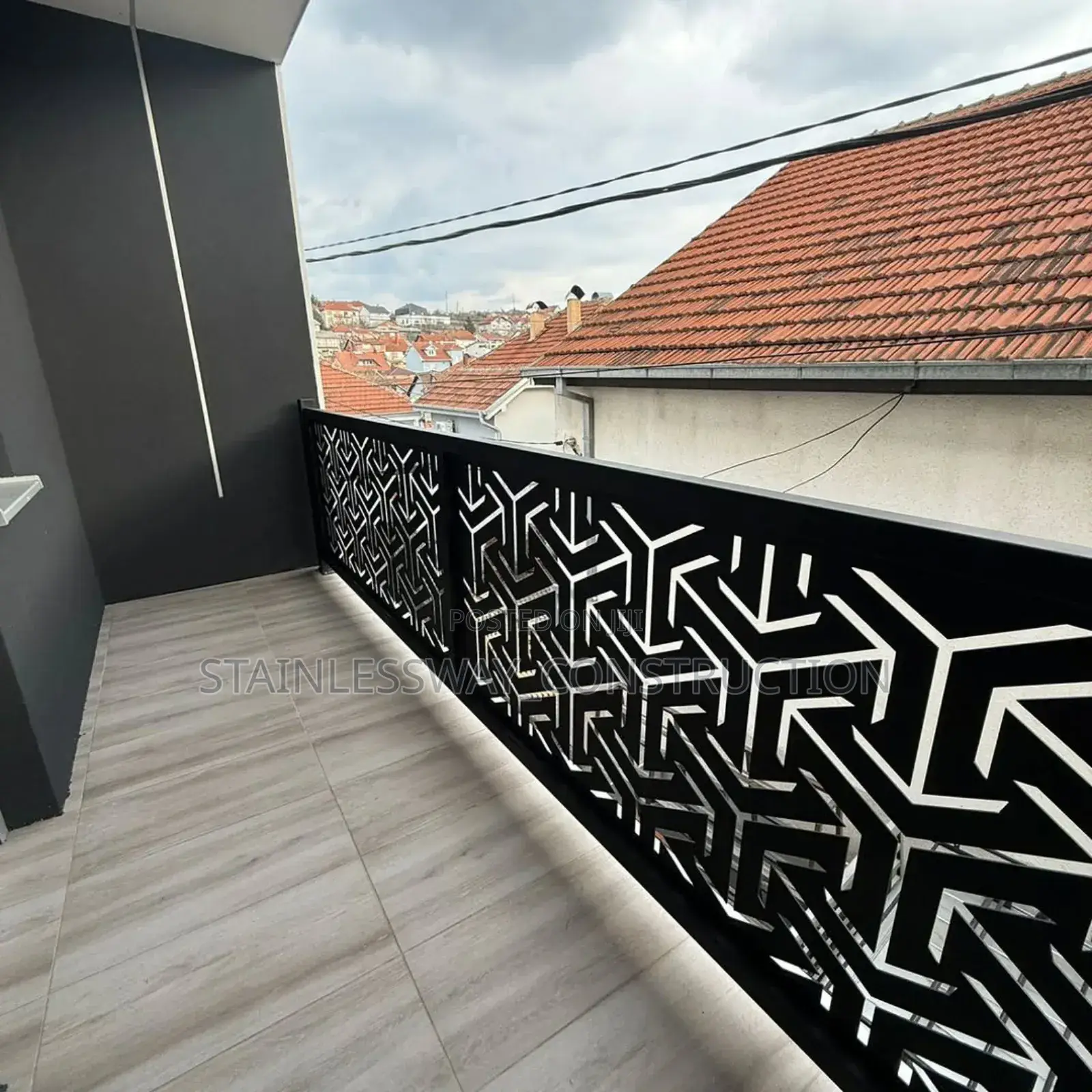 Lasercut Balcony/Staircase Handrails