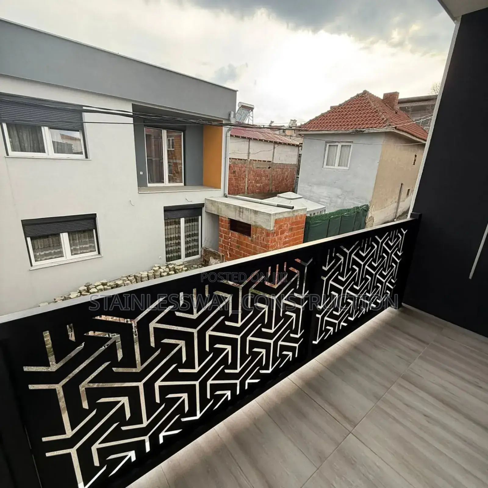 Lasercut Balcony/Staircase Handrails