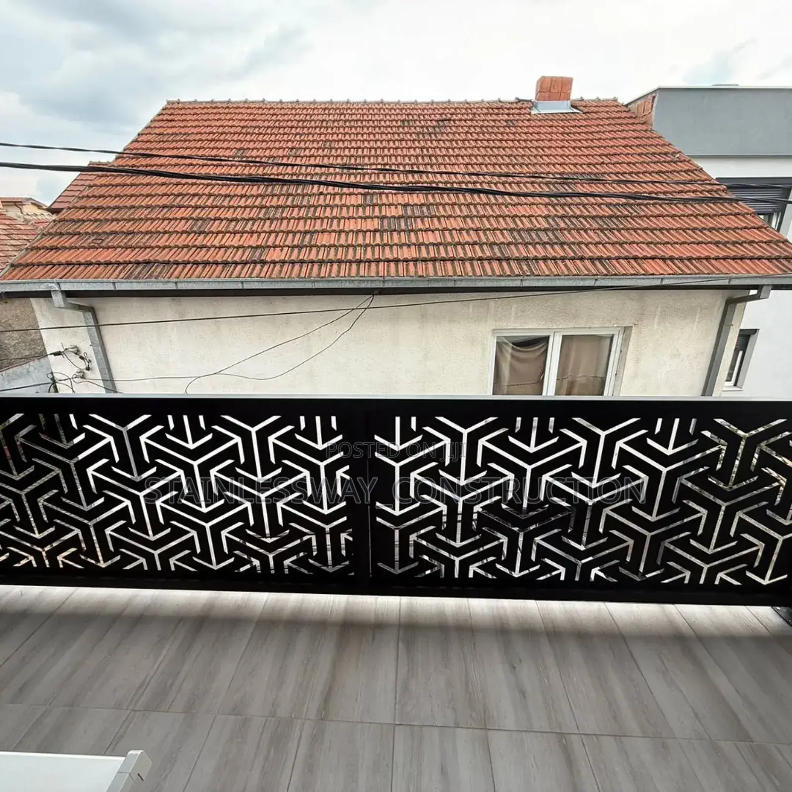 Lasercut Balcony/Staircase Handrails