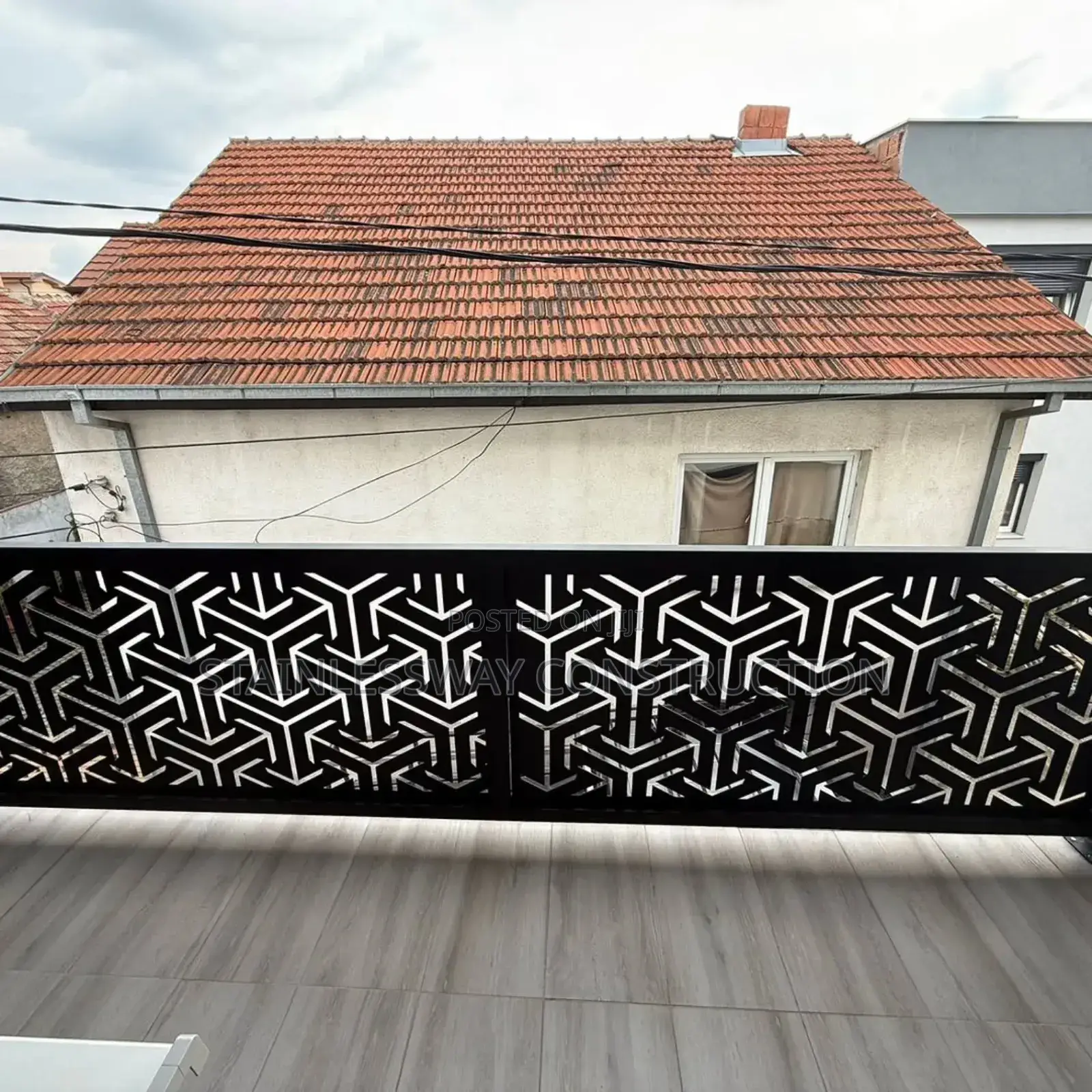 Lasercut Balcony/Staircase Handrails