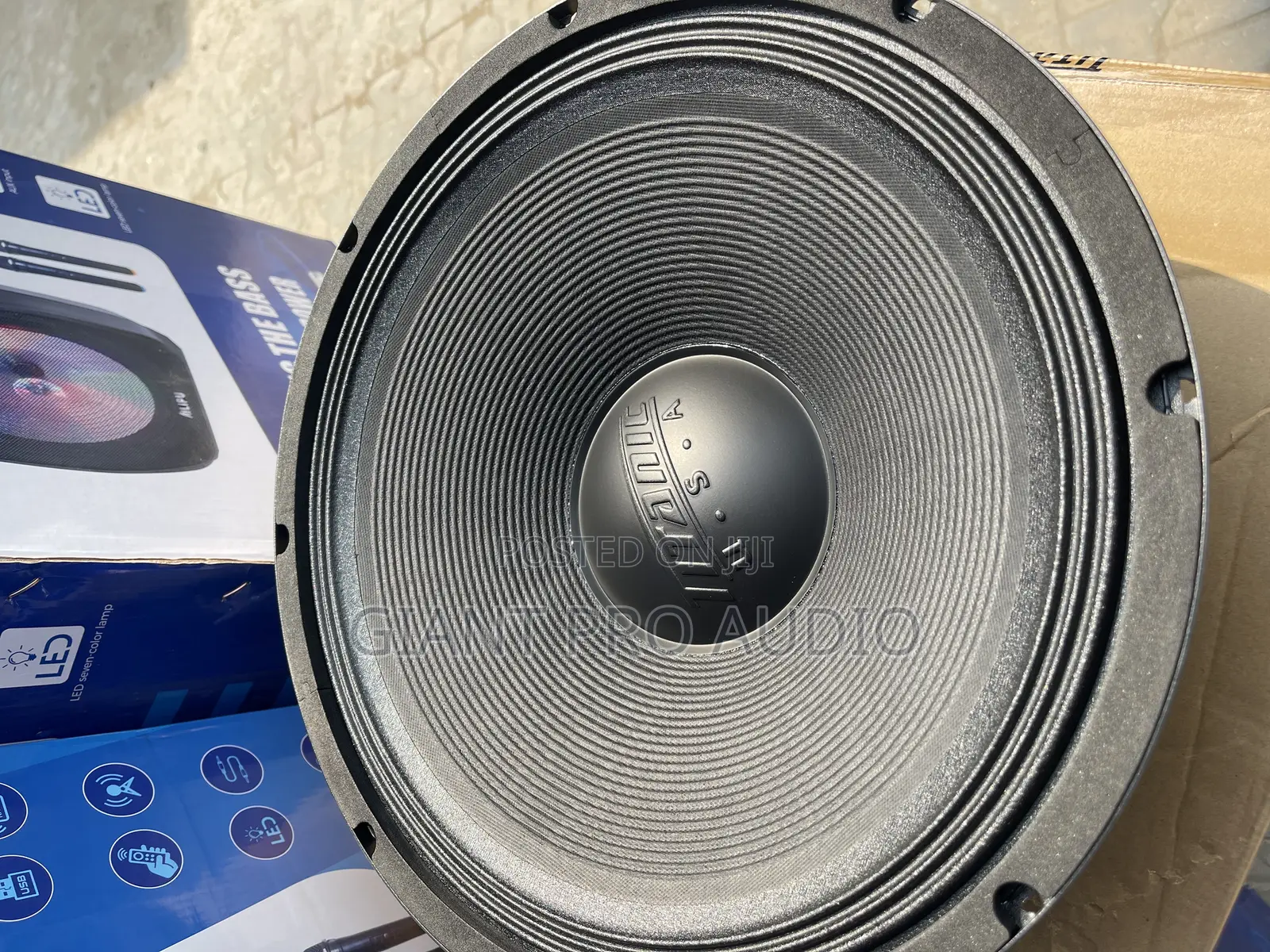Titanic 15 Inches Naked Speaker.