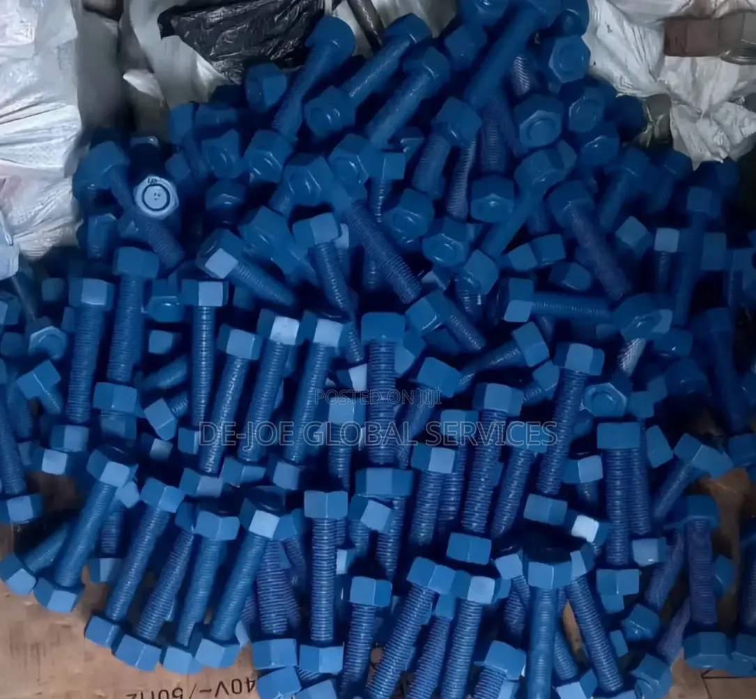Stud Bolts and Nuts Ptfe Coated 7/8 X 200mm