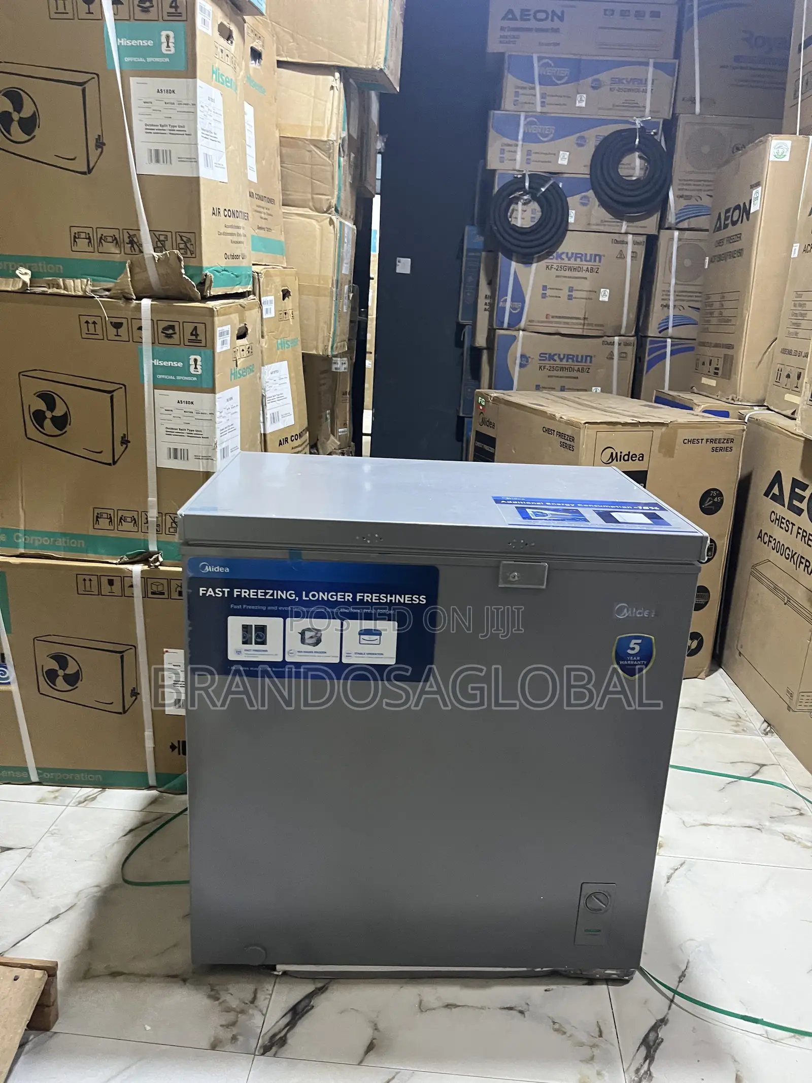Midea Chest Freezer Mdrc277fzg43ngg 197l – Premium Cooling Appliance