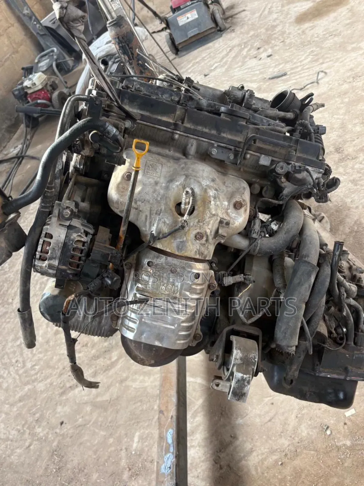 2008 Kia Rio Complete Engine and Gearbox 6 Pin