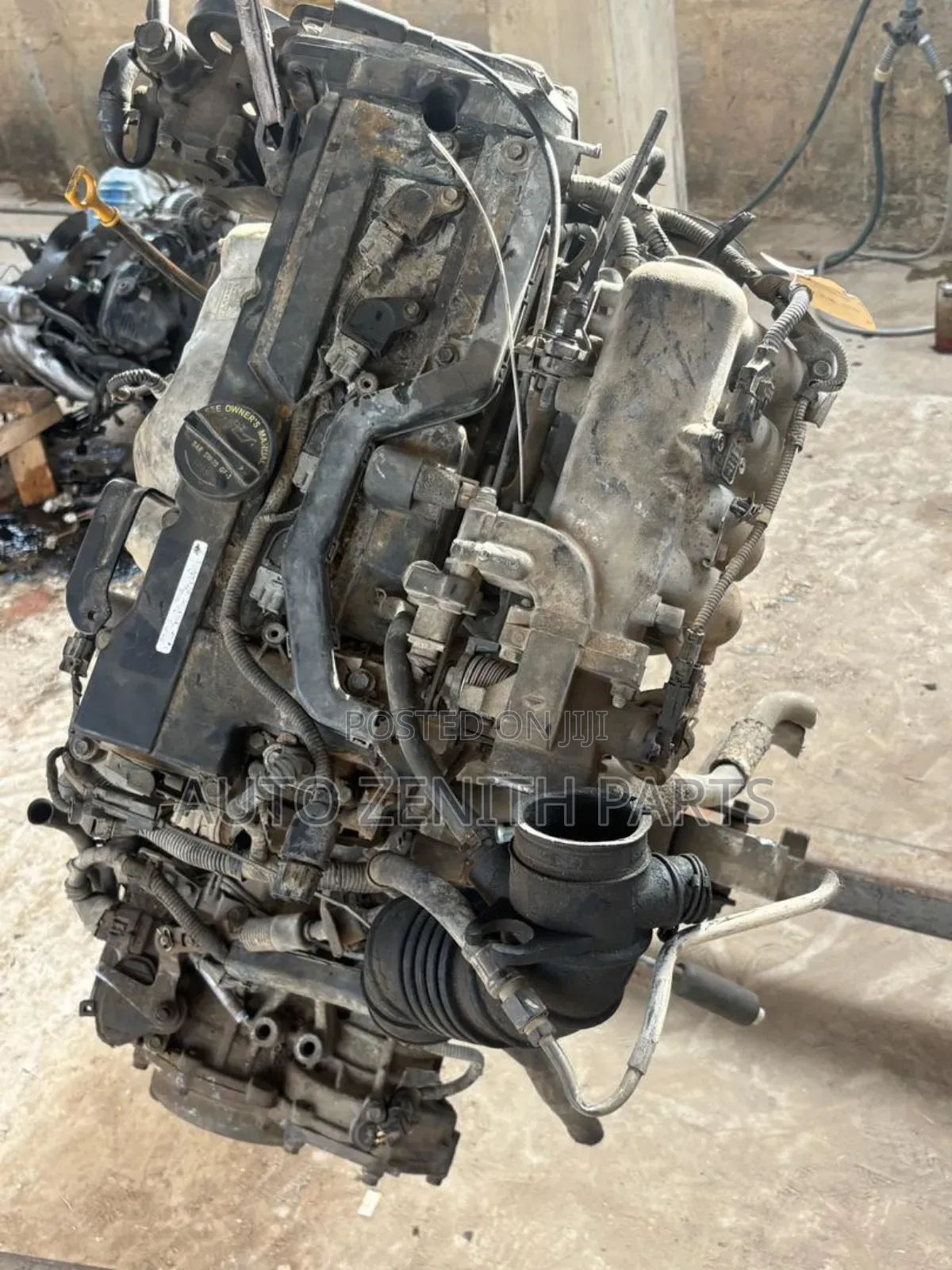 2008 Kia Rio Complete Engine and Gearbox 6 Pin