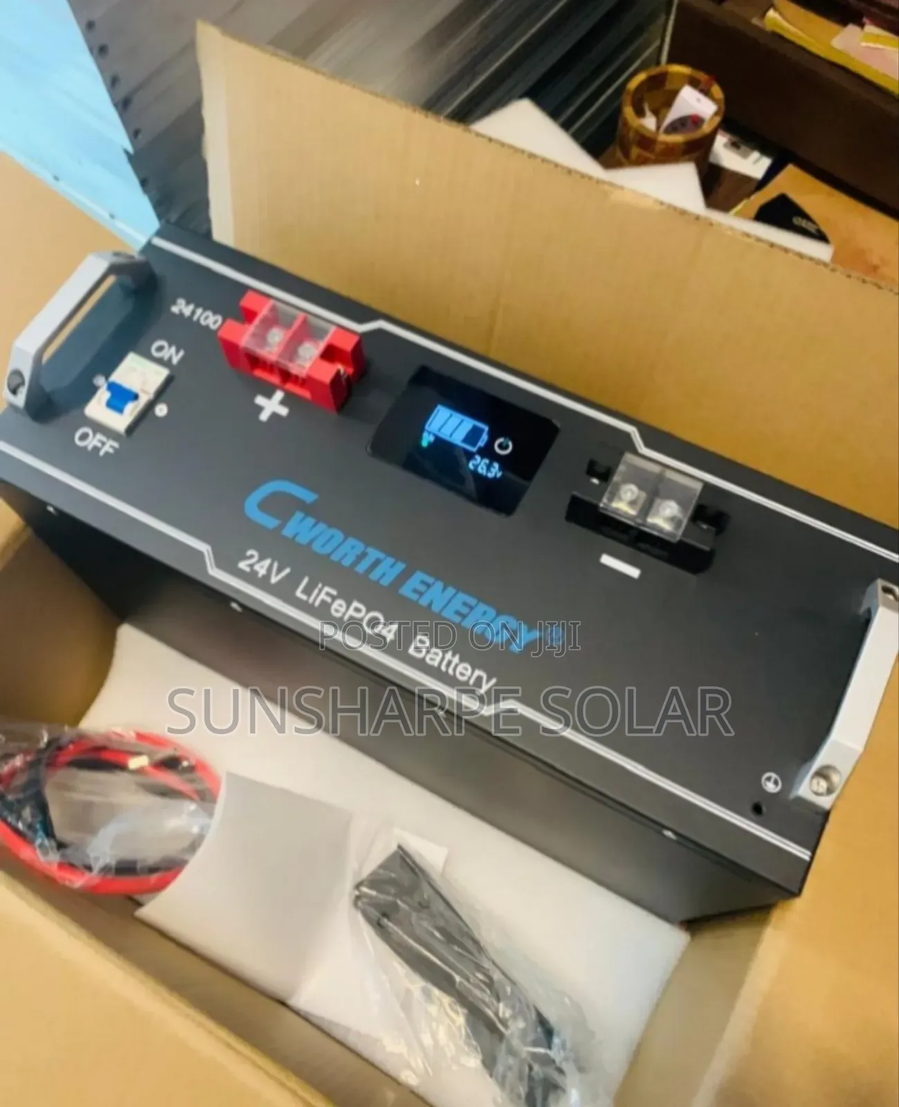 5kwh Cworth Lithiumbattery 24v