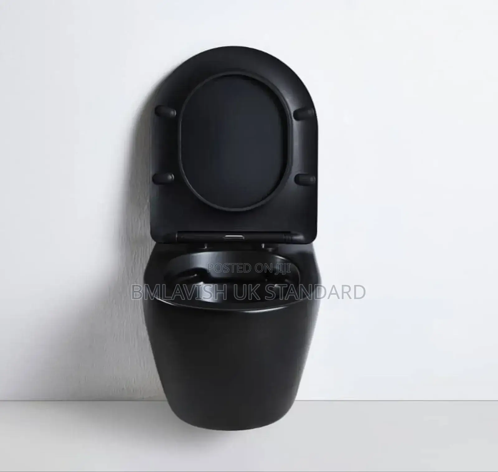 Imperial Black Concealed Water Closet Set