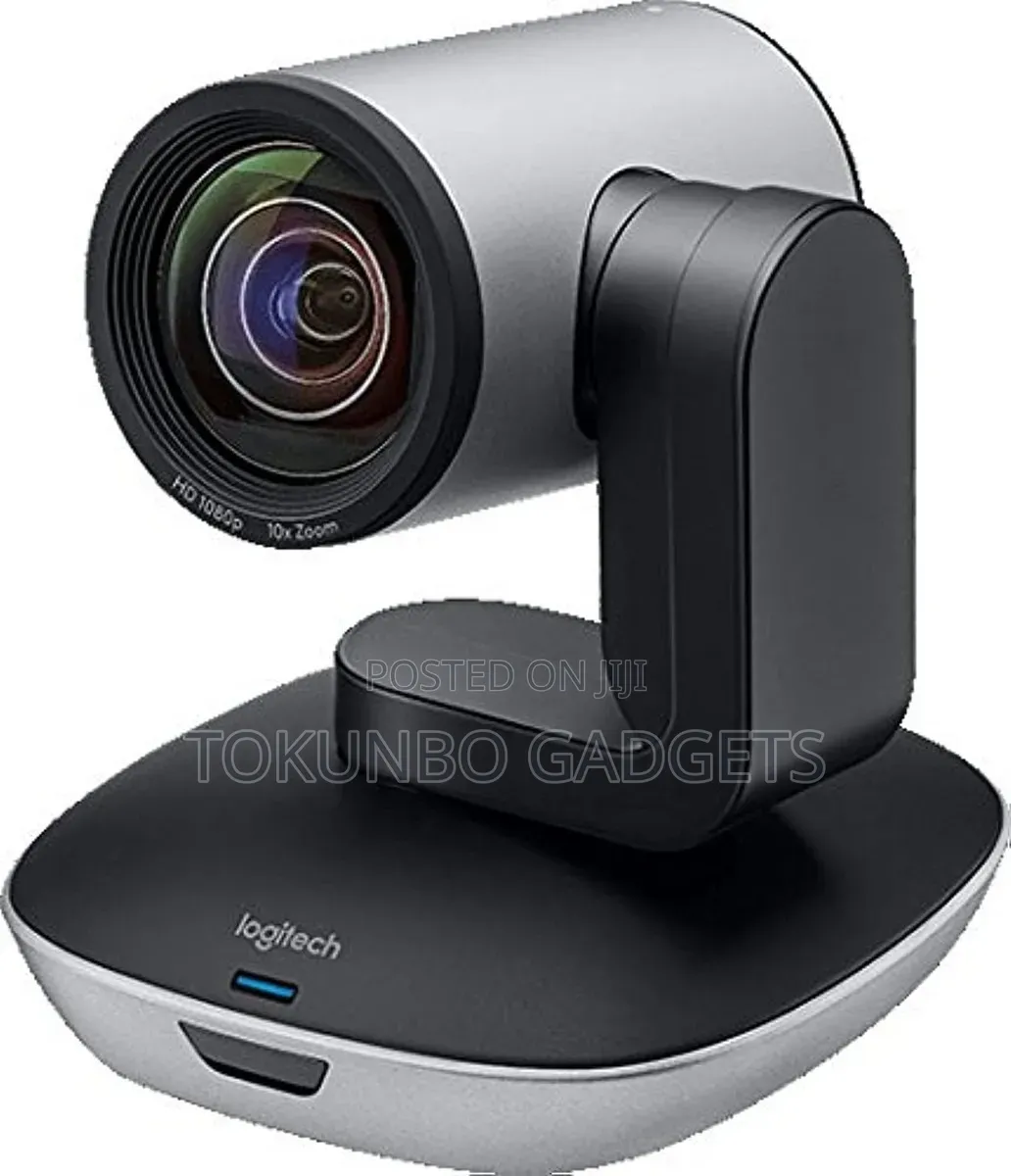 Logitech PTZ Pro Hd 1080p Conference Camera Webcam 10x Zoom v-U0032