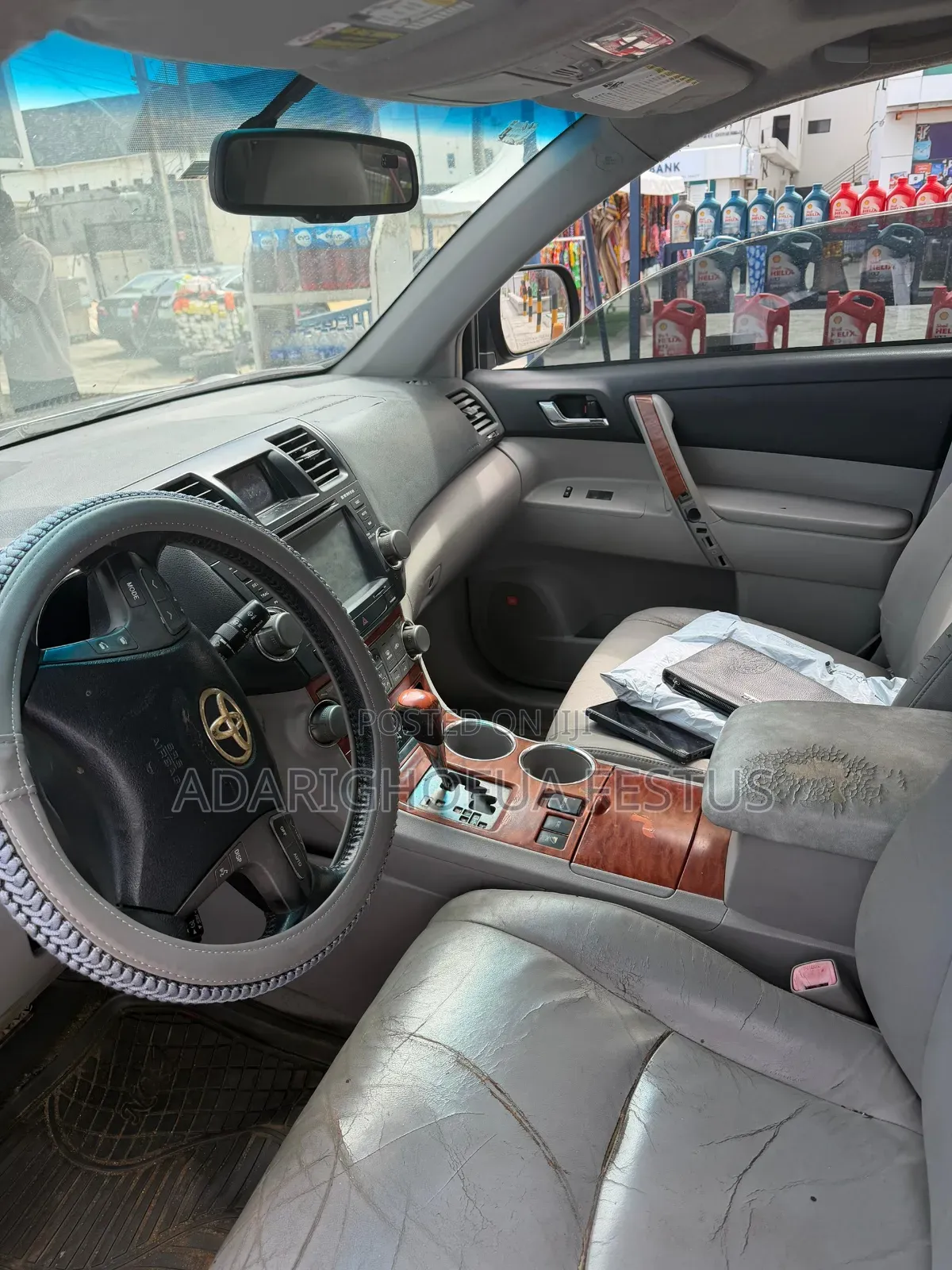 Toyota Highlander 2009 Gray