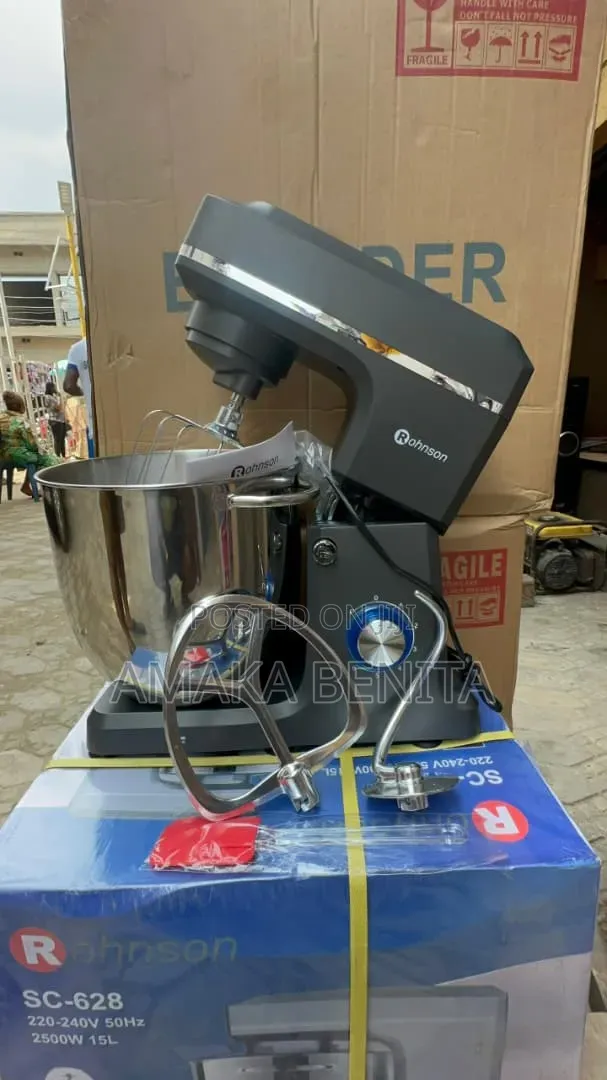 Rohnson Stand Mixer 15ltrs