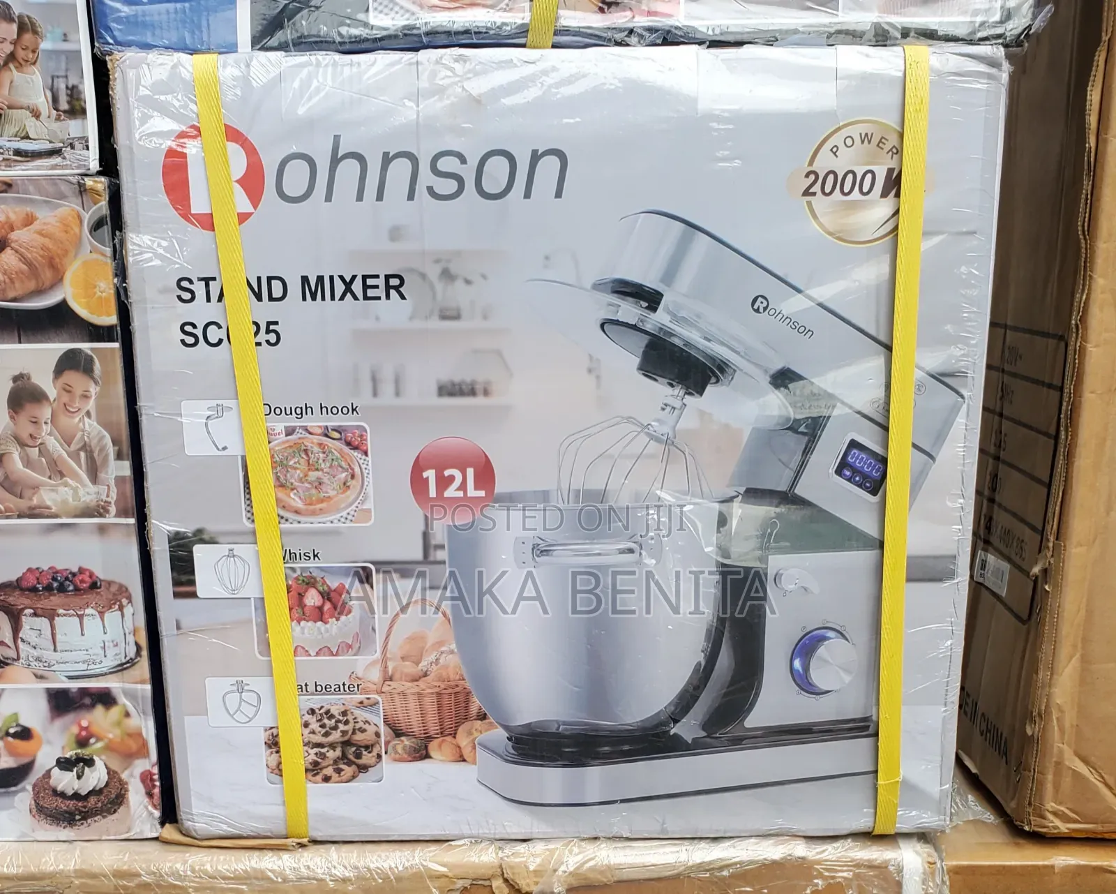 Rohnson Stand Mixer 12ltrs