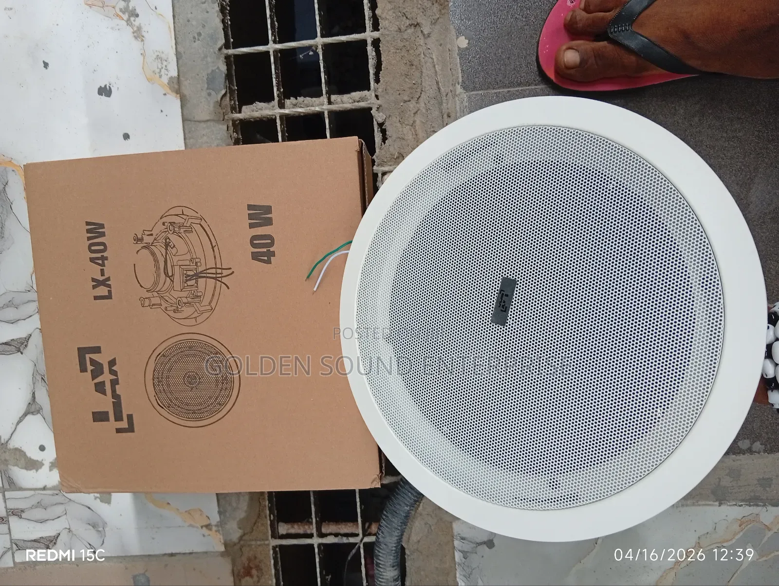Lax Ceiling Speakers 40watts Model Lx40w
