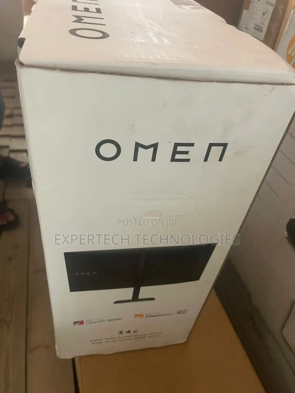 Hp Omen 34c Curved Gaming Monitor (780k8aa) 34" Diagonal WQHD