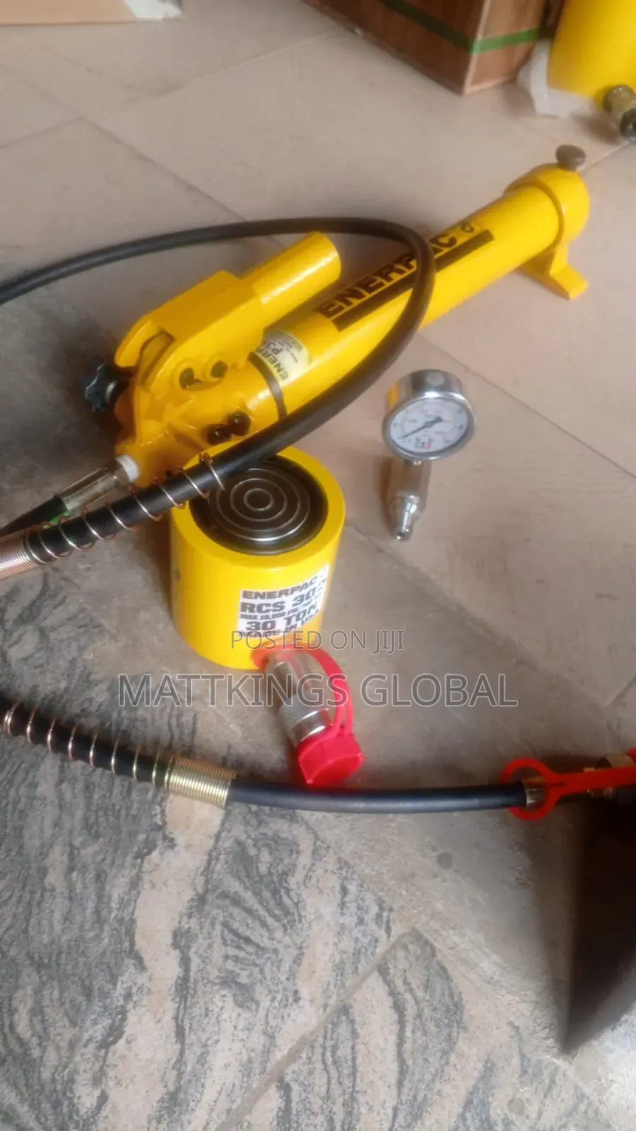 Enerpac Hydraulic Hand Pump 30 Ton