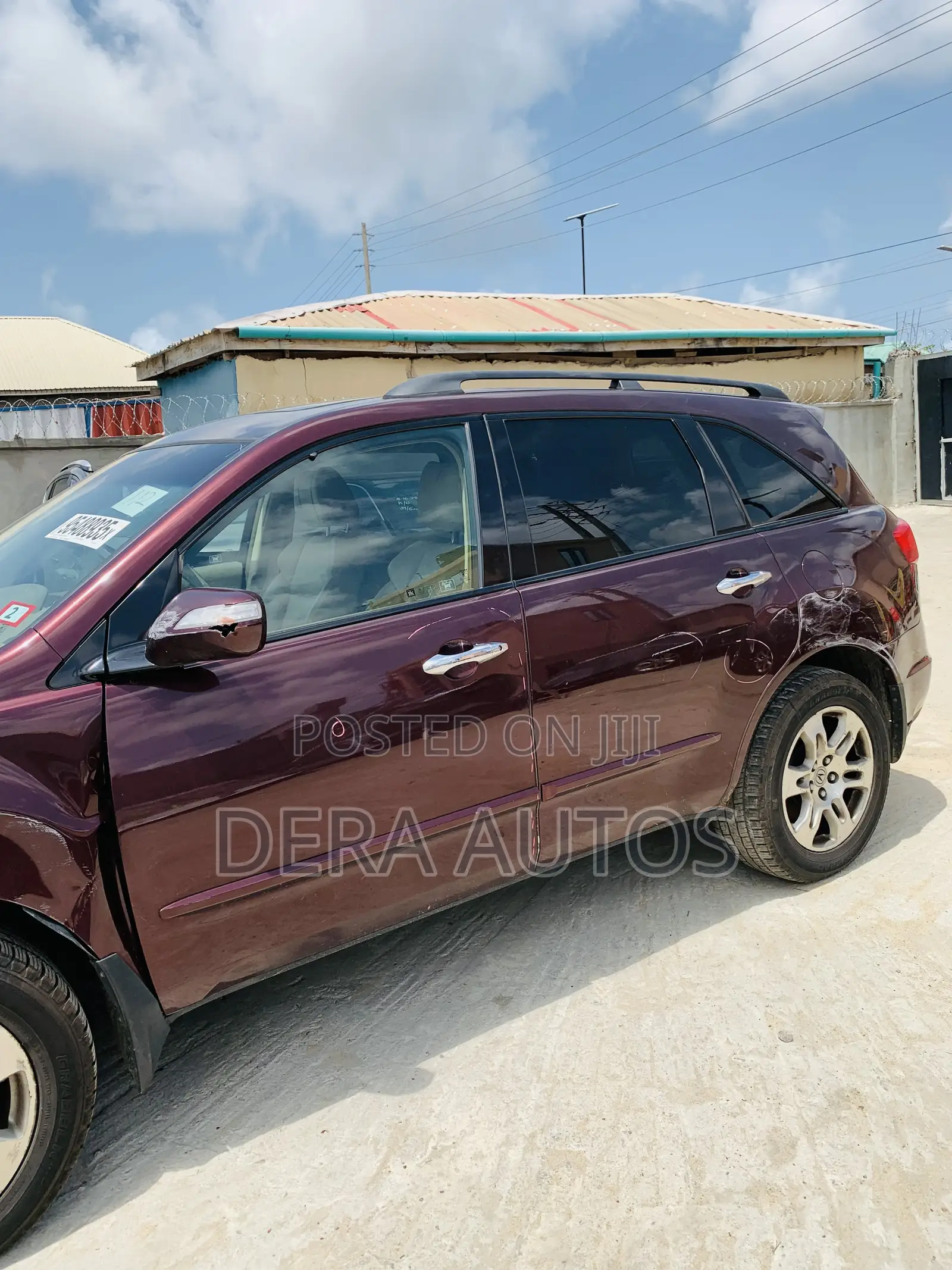 Acura MDX 2008 Burgundy