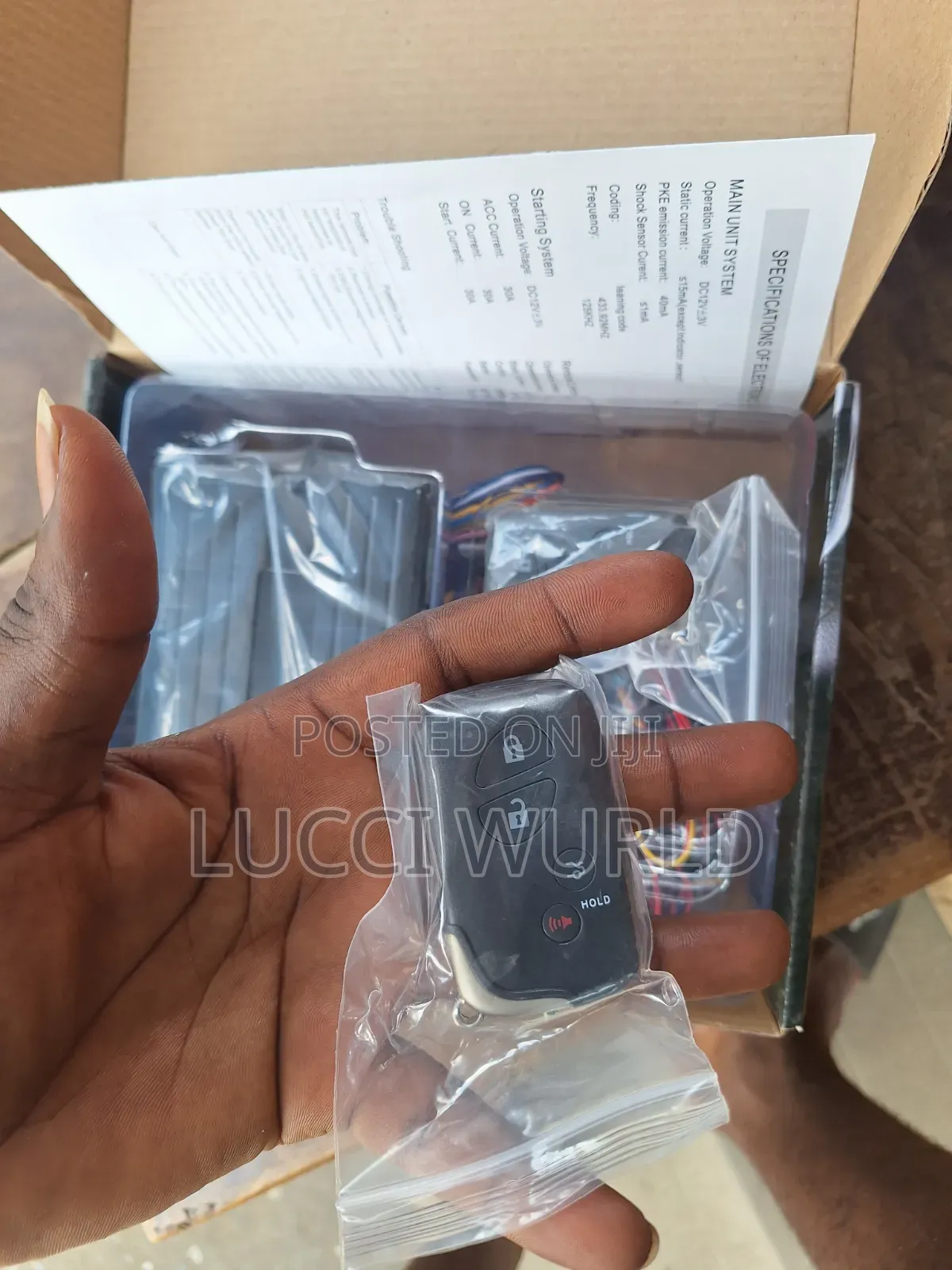 Thumb Start Romote and Engine