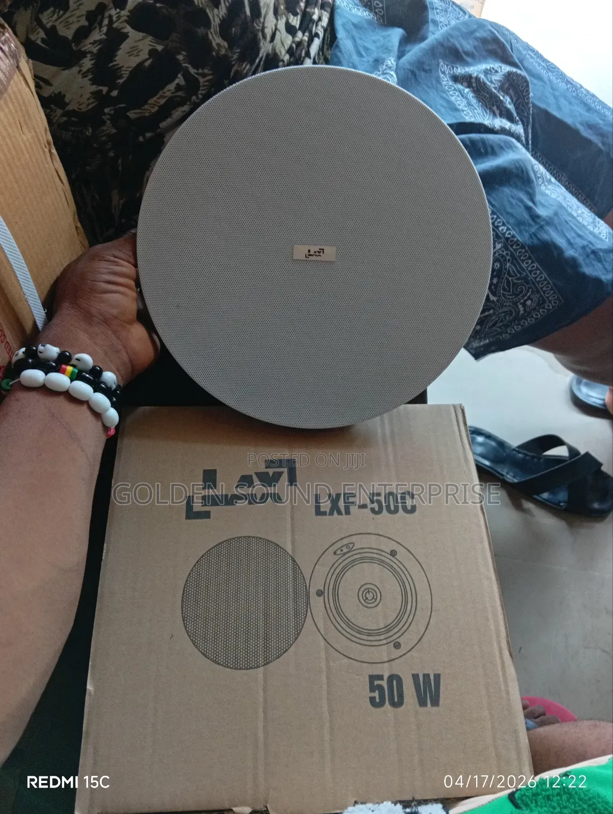 Lax Ceiling Speakers 50watts Model LXF-50c