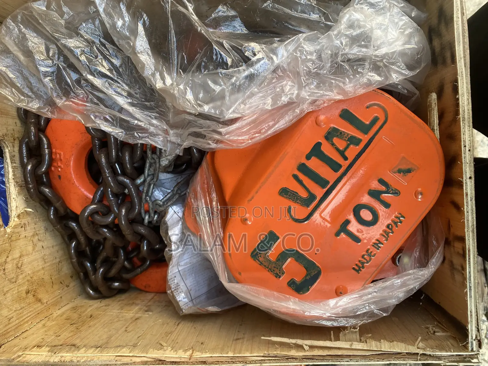 5 Ton Chain Block (Manual Hoist) – Heavy Duty Lifting Equipment