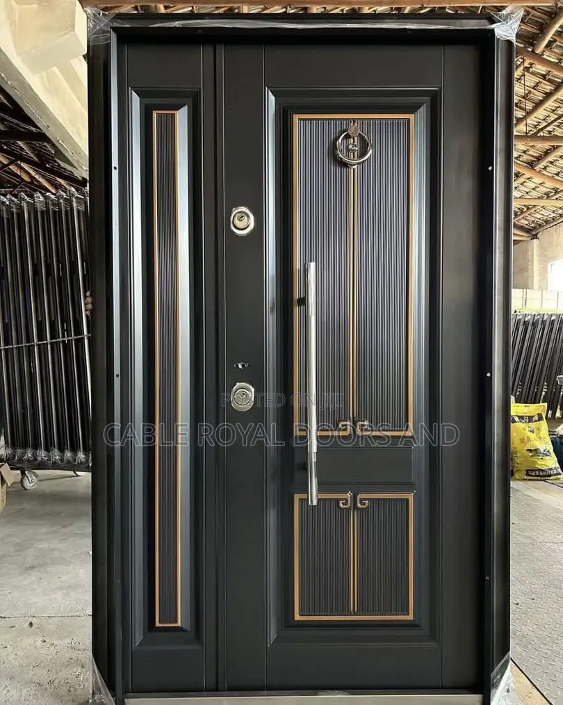 High Quality Turkish Steel Door (63lfda)