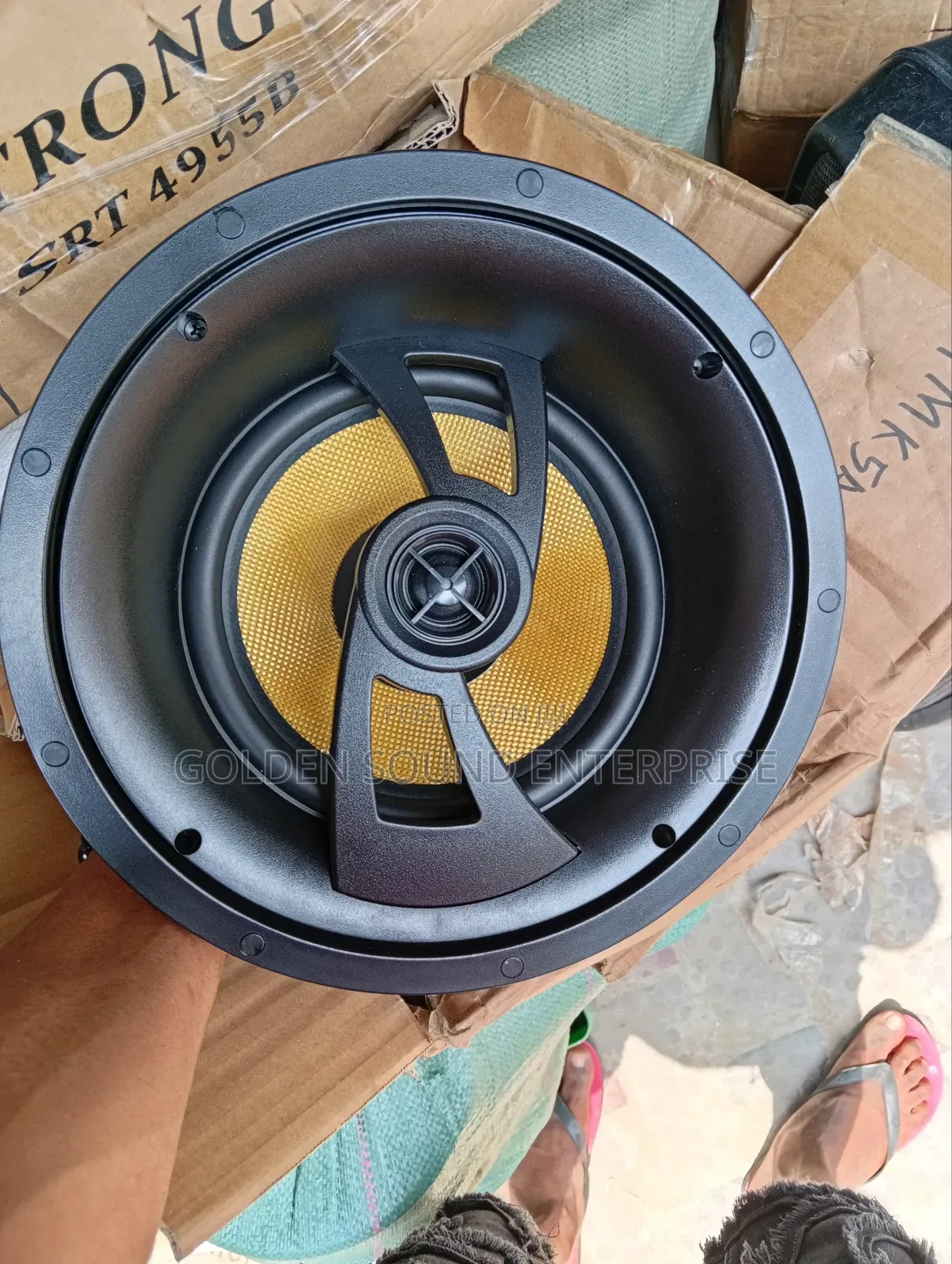 Lax Ceiling Speakers 100watts Model Km808a