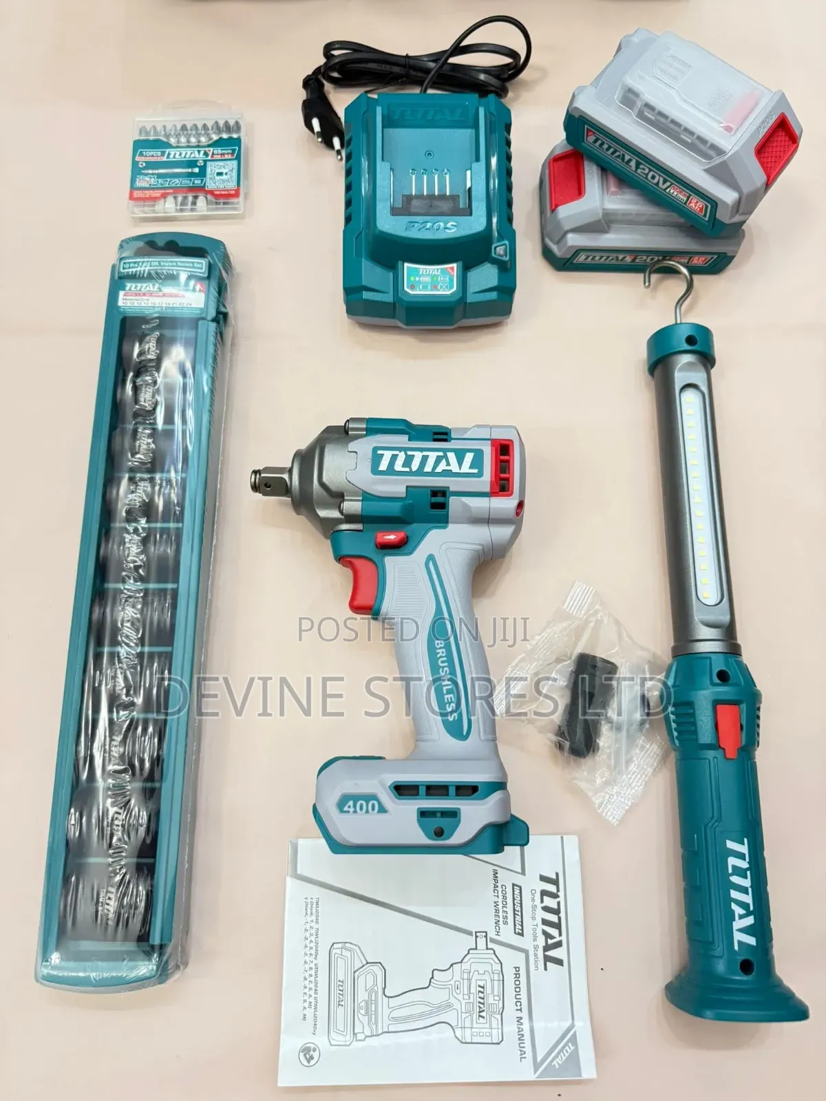 Total 2in1 Impact Machine and Light
