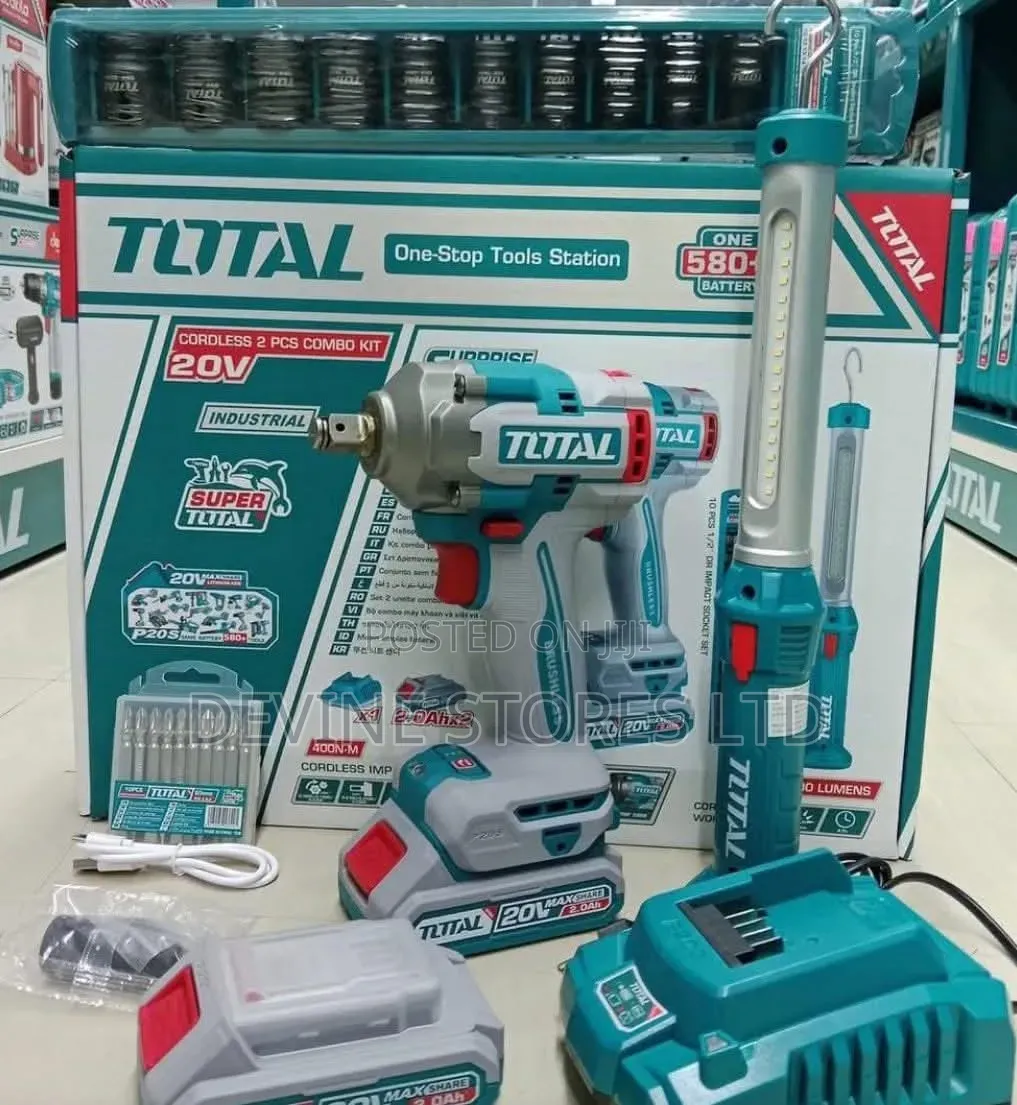 Total 2in1 Impact Machine and Light