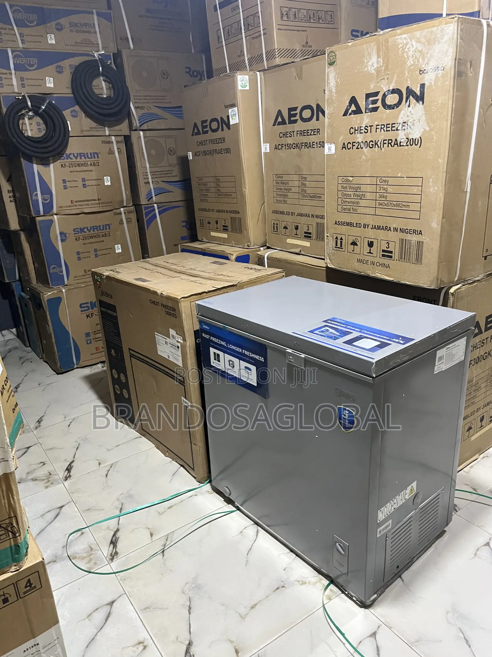 Midea Chestfreezer Mdrc277fzg43ngg 197l –Energysavingfreezer Appliance