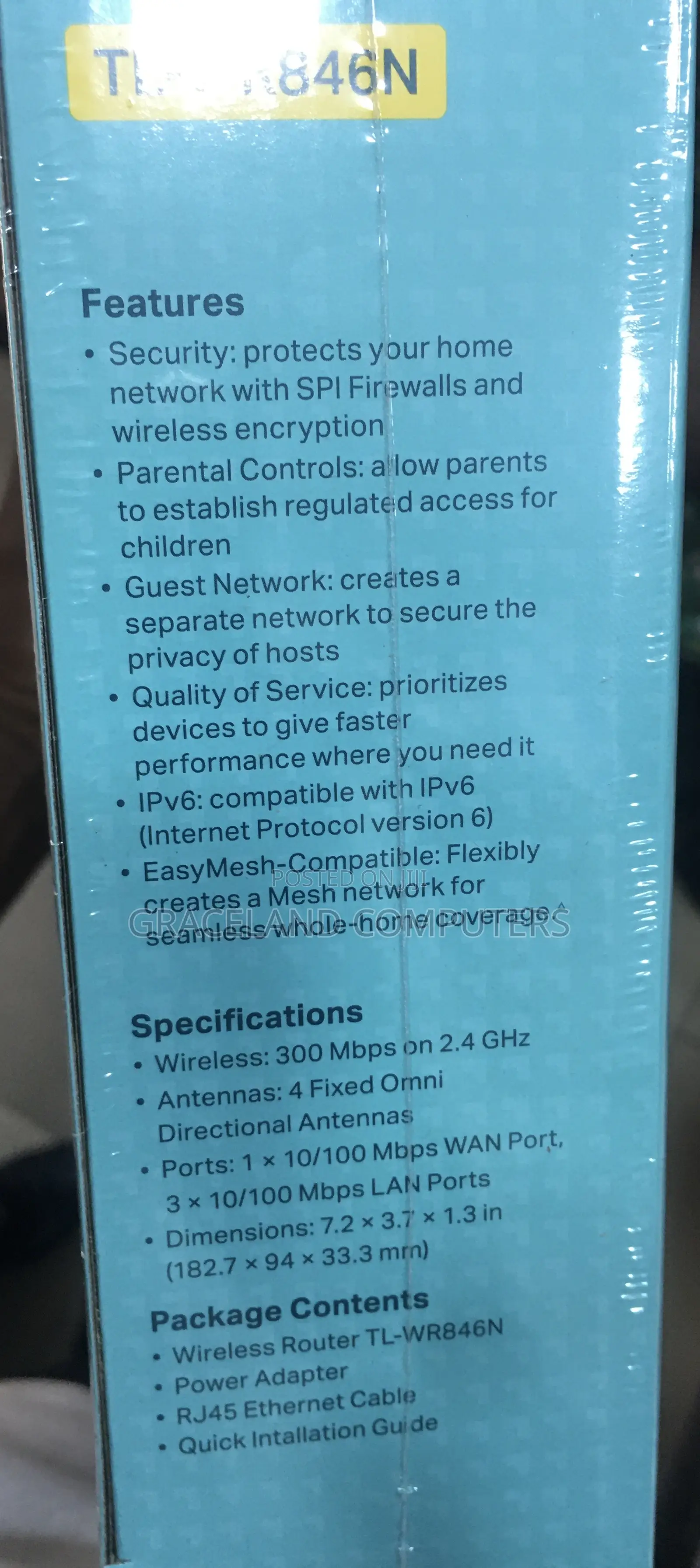 Tp-Link Tl-Wr846n | 300 MBPS 4in1 Multi-Mode Wi-Fi Router