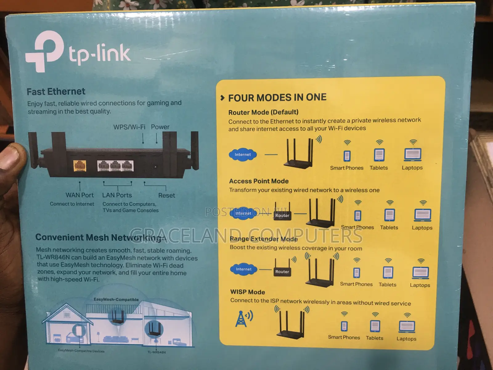 Tp-Link Tl-Wr846n | 300 MBPS 4in1 Multi-Mode Wi-Fi Router