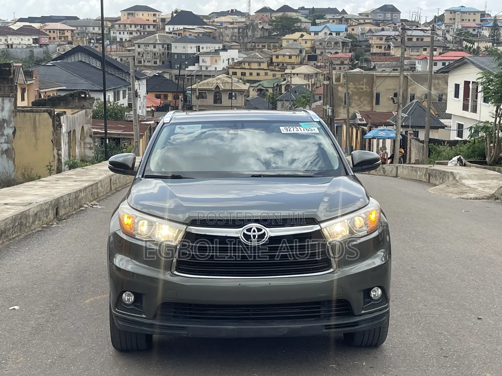 Toyota Highlander Limited V6 4x4 (3.5L 6cyl 6A) 2016 Gray
