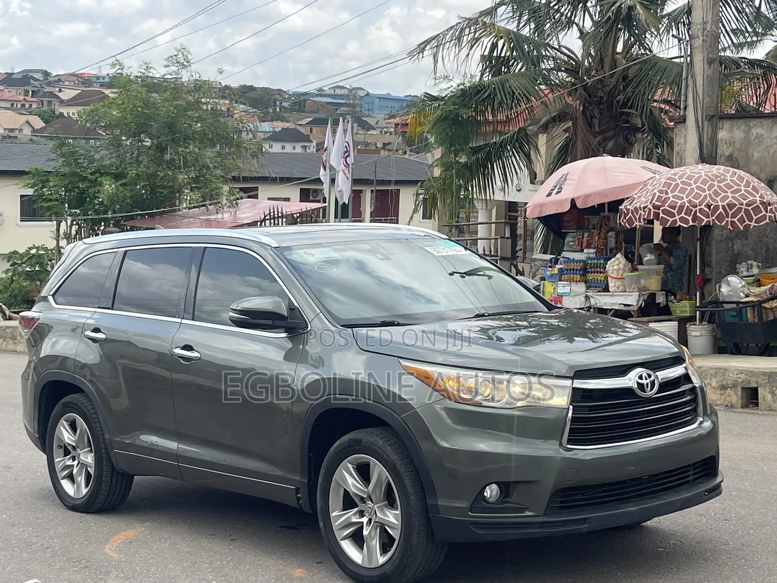Toyota Highlander Limited V6 4x4 (3.5L 6cyl 6A) 2016 Gray