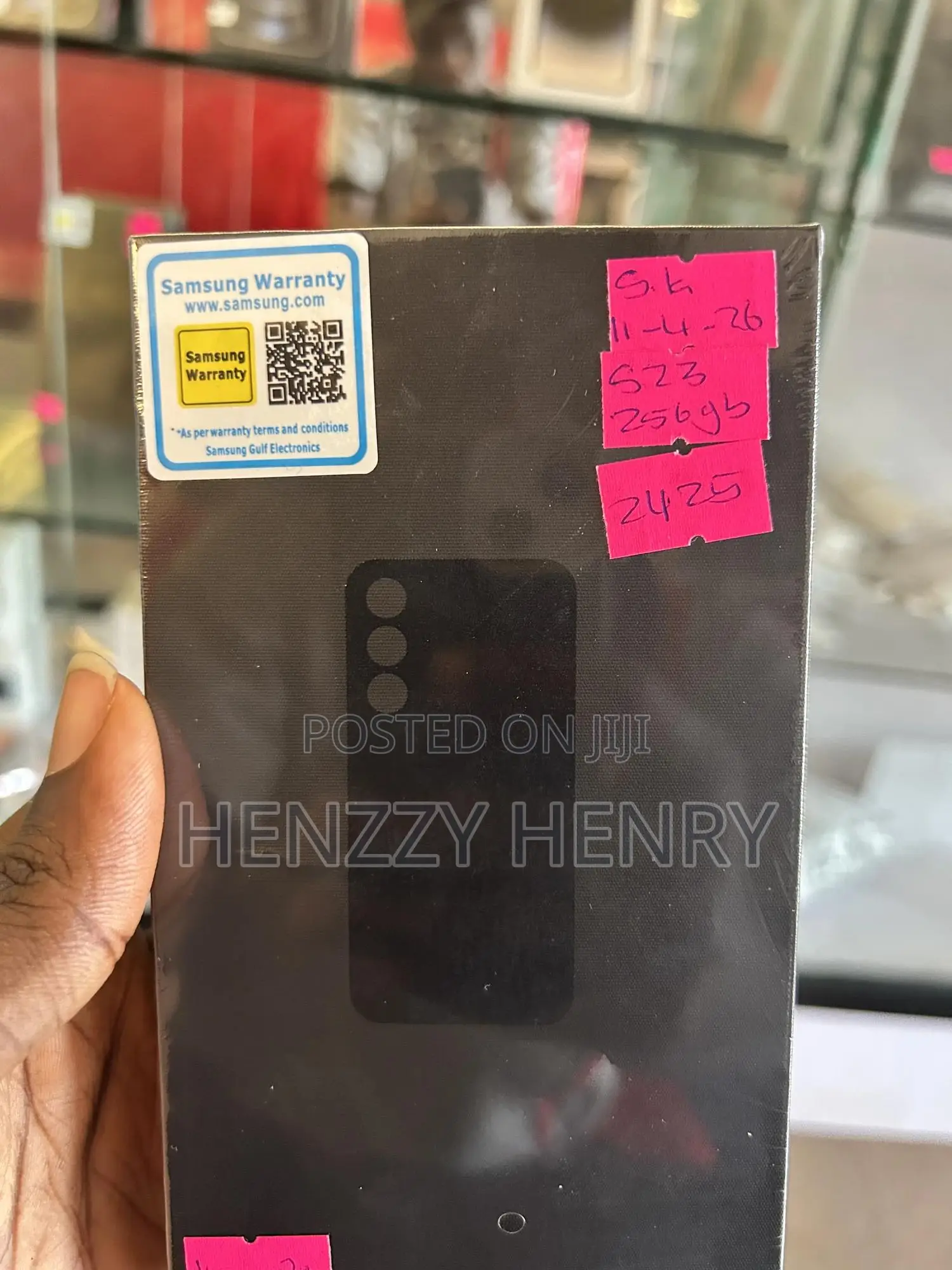New Samsung Galaxy S23 256 GB Black
