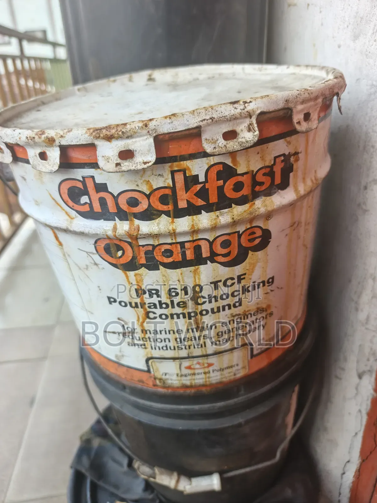 Choke Fast Orange (Pourable Chocking Compound for Industrial Use