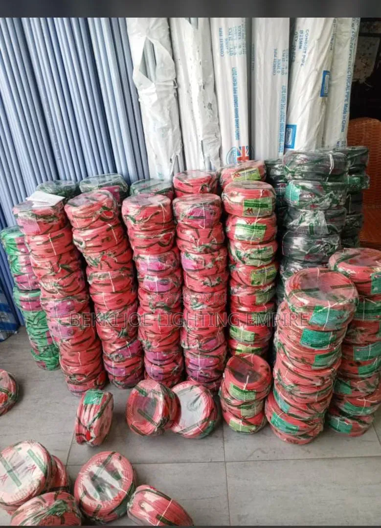 Single Cables of Different Sizes