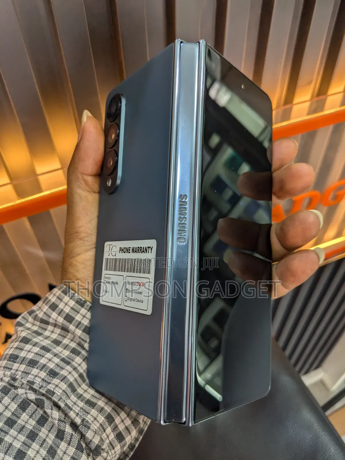 New Samsung Galaxy Z Fold4 512 GB Blue