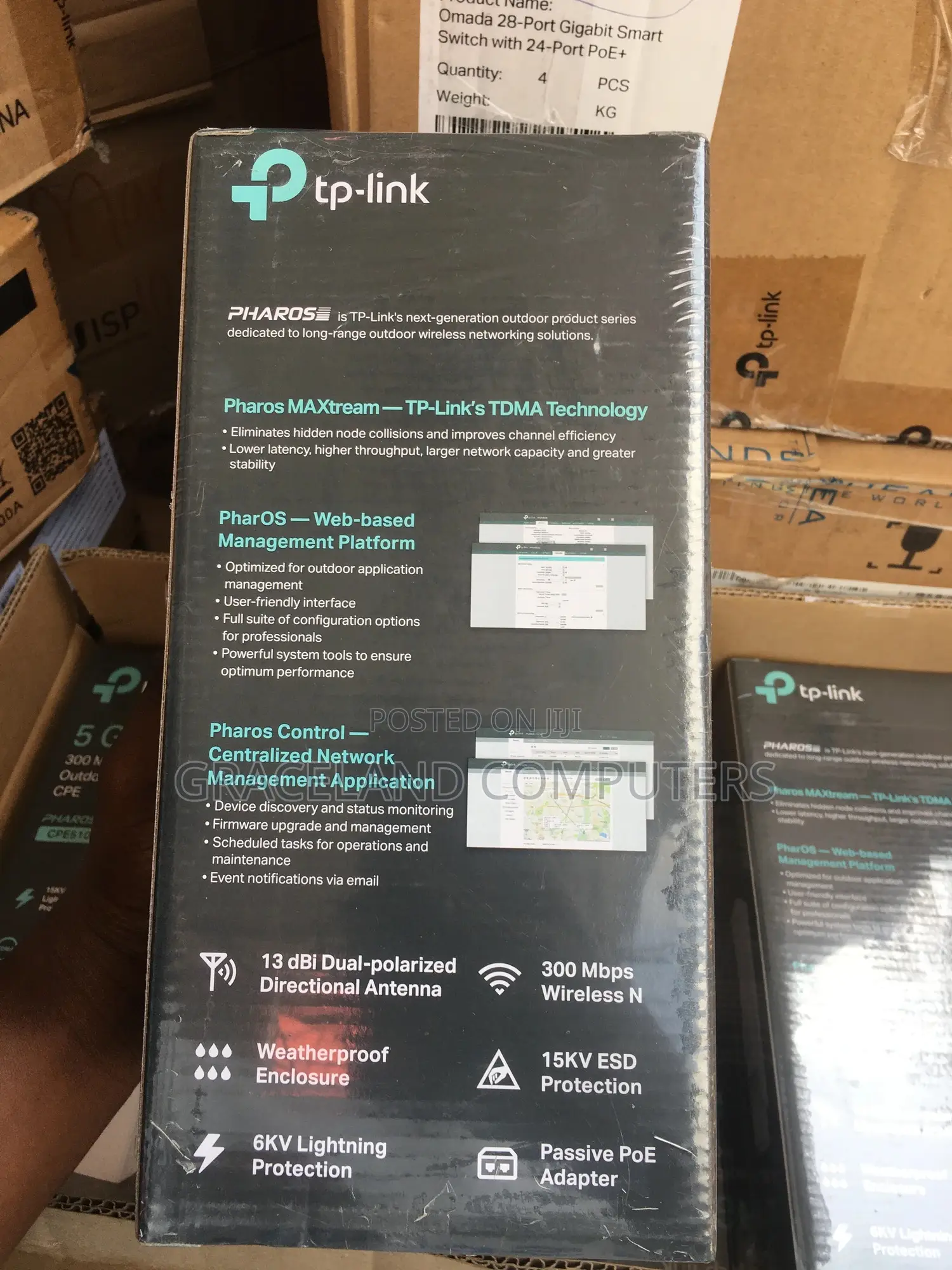 Tp-Link Cpe510 5ghz 300mbps 13 Dbi Outdoor Cpe