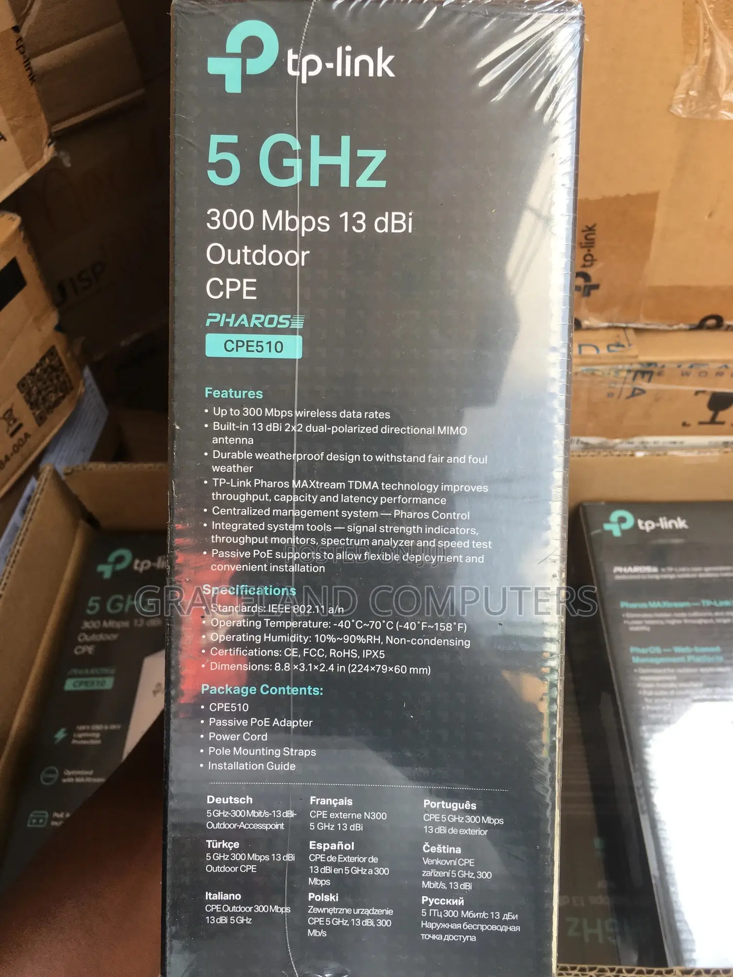 Tp-Link Cpe510 5ghz 300mbps 13 Dbi Outdoor Cpe