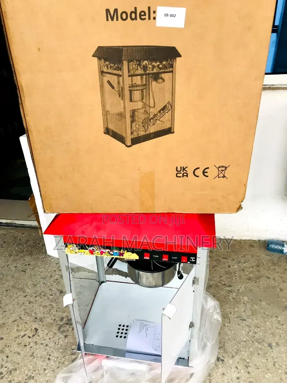 Electric Popcorn Machine | Commercial Popcorn Maker