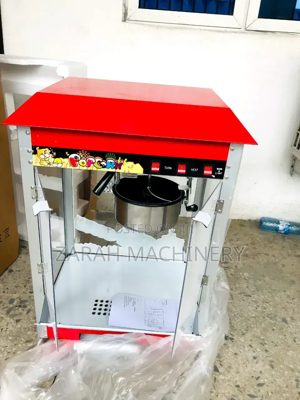 Electric Popcorn Machine | Commercial Popcorn Maker