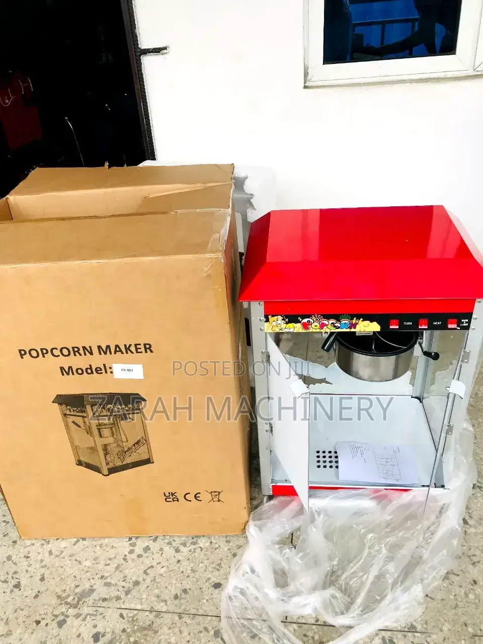 Electric Popcorn Machine | Commercial Popcorn Maker