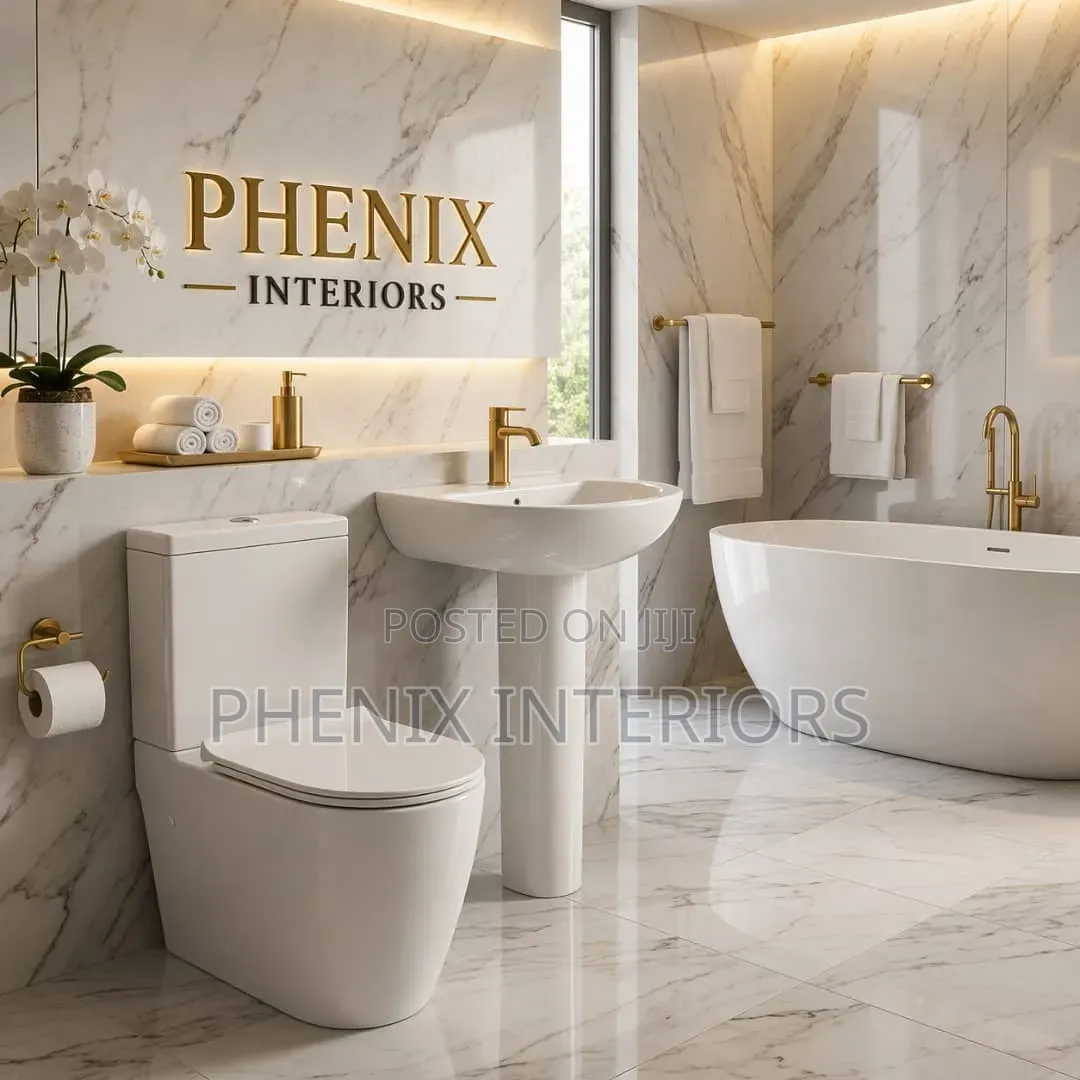 Modern White Luxury Toilet Water Closet