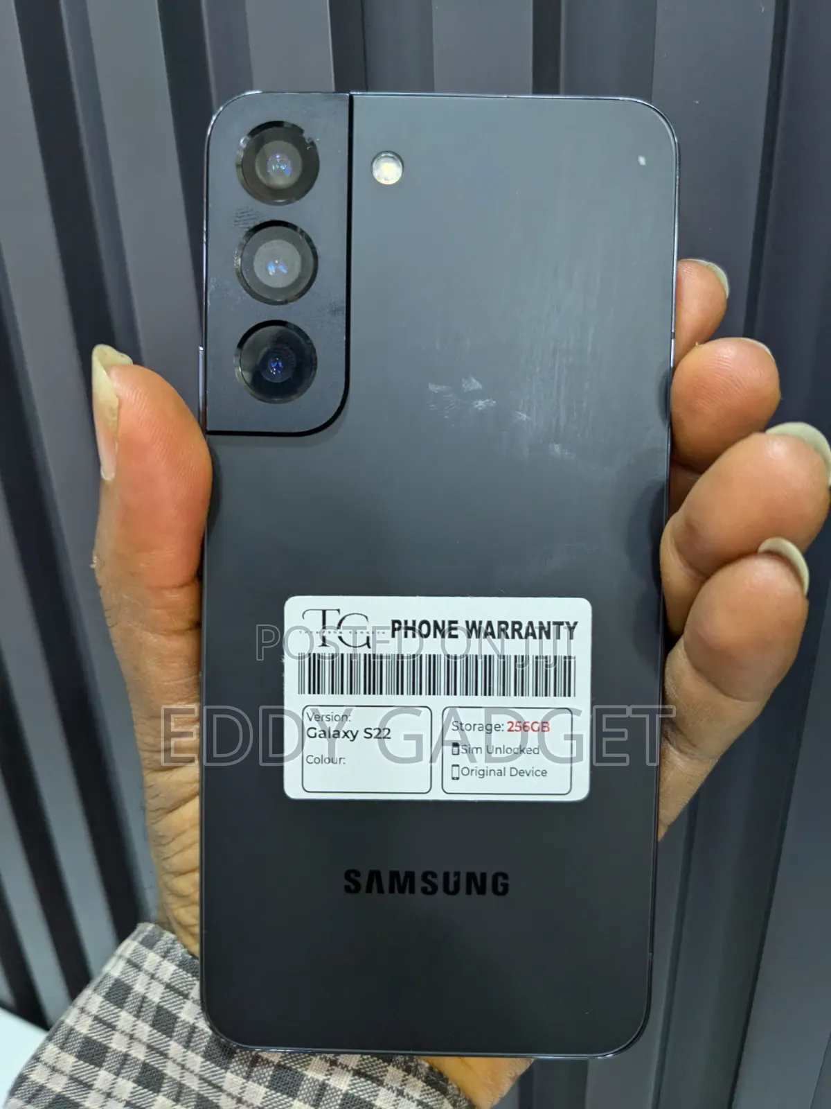 New Samsung Galaxy S22 5G 256 GB Black